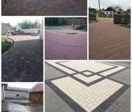 Укладка тротуарной плитки