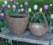 Корзиночки пасхальные из экоротанга 3,4,5,6л