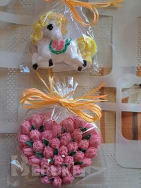 Сувенирное мыло ручной работы на подарок 0