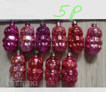 Новогодние ёлочные игрушки 0