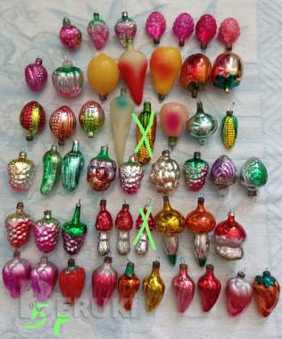Новогодние ёлочные игрушки 4