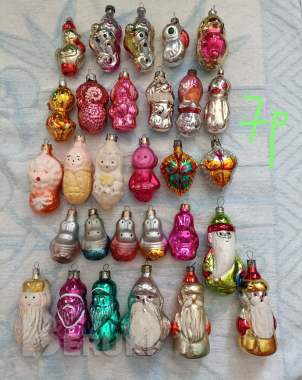 Новогодние ёлочные игрушки 1