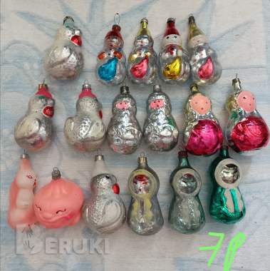 Новогодние ёлочные игрушки 2