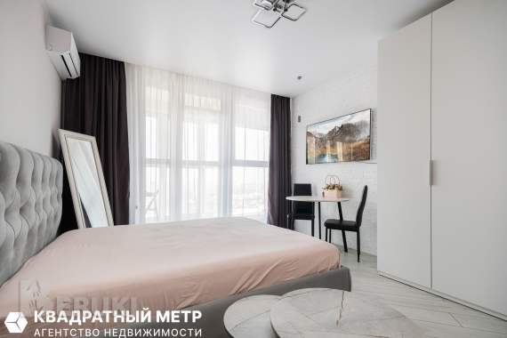 Однокомнатная квартира, минск-мир, метро аэродромная 0