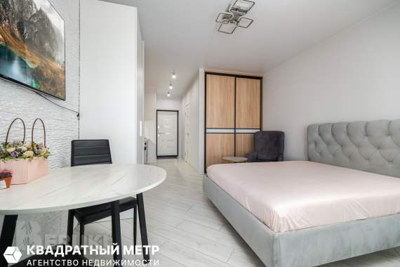 Однокомнатная квартира, минск-мир, метро аэродромная 1