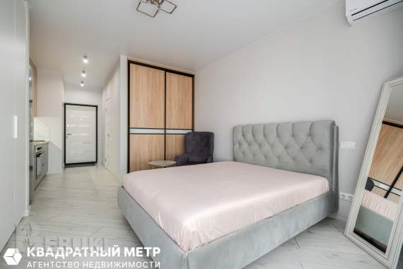 Однокомнатная квартира, минск-мир, метро аэродромная 5