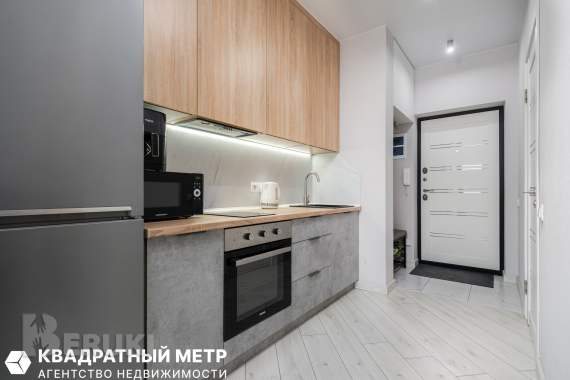 Однокомнатная квартира, минск-мир, метро аэродромная 7