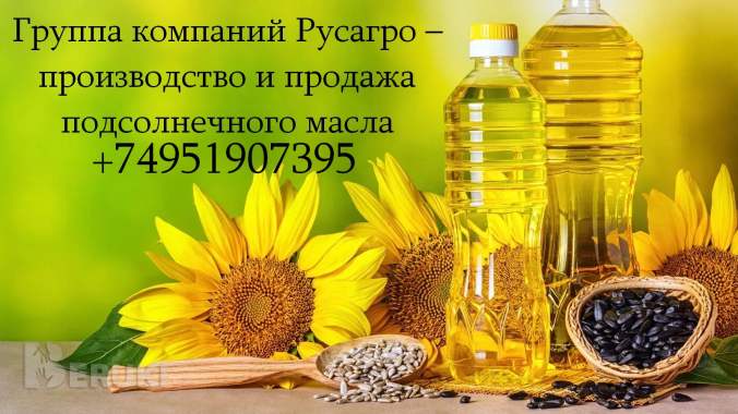 Группа компаний русагро – производство и продажа подсолнечного масла