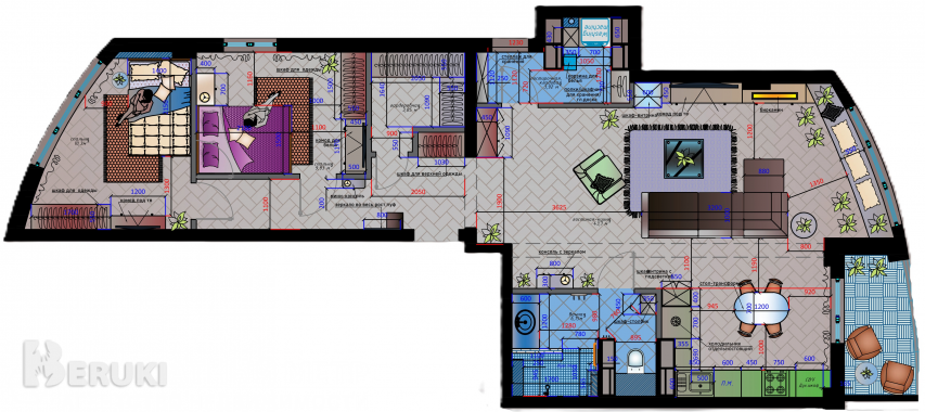 3-комнатная квартира, просп. Дзержинского 9
