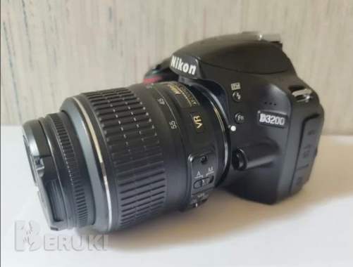 Зеркалка nikon d3200 объектив nikkor 18-55mm vr 6