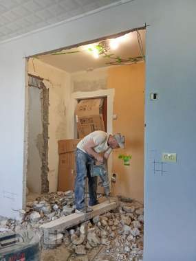 Демонтаж, резка бетона 1