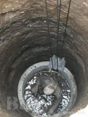 Копка колодцев, колодец, чистка колодца. Канализация 1