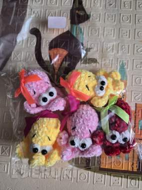 Плюшевые брелочки 1