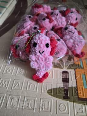 Плюшевые брелочки 4