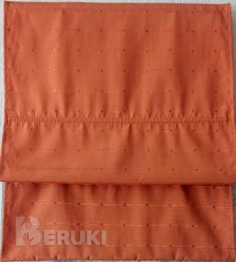 Новые римские тканевые шторы gardinia 100х160 терракот 0