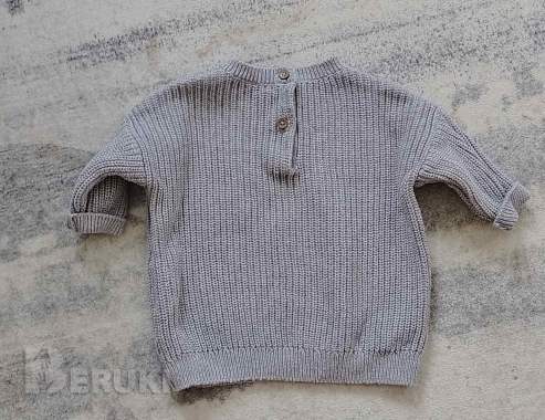 0-3мес (62см) свитшот (свитер, кофта) унисекс 5