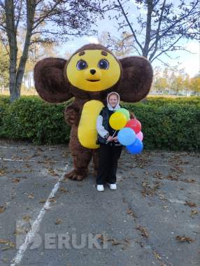 Чебурашка на день рождения, ростовая кукла чебурашка 4