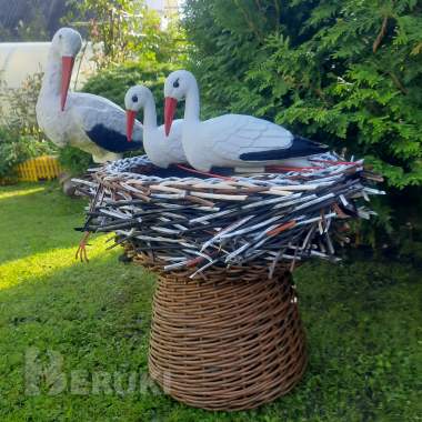 Гнездо из ротанга для бусликов. 1