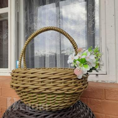 Корзиночки пасхальные из экоротанга 3,4,5,6л 2