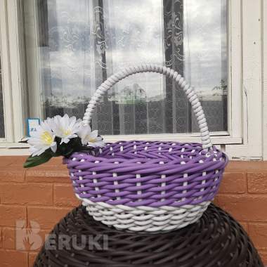 Корзиночки пасхальные из экоротанга 3,4,5,6л 3