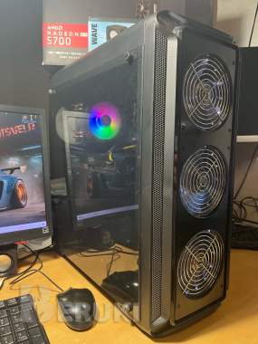 Pc игровой 14 ядерный, rx5700 8gb, ram 16gb, 1tb, ssd 3