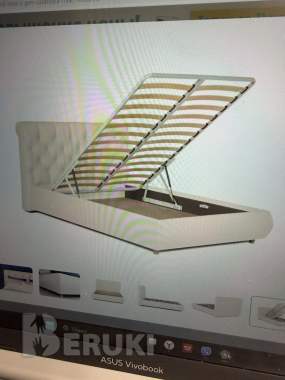 Двухспальная кровать с матрасом 1