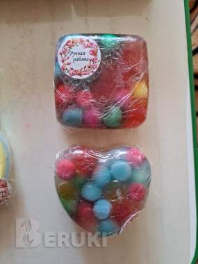 Сувенирное мыло ручной работы на подарок 1