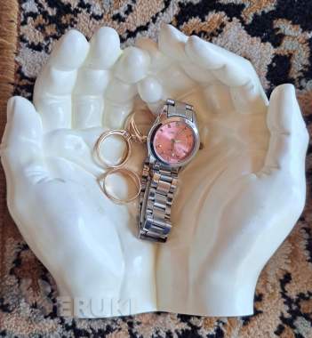 Ладони, новые, ручная работа из гипса в форме рук + ароматное мыло 3