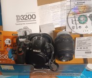 Зеркалка nikon d3200 объектив nikkor 18-55mm vr