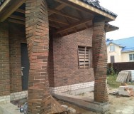 Кладка кирпича, блока