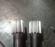 Восстановление полуосей, шлицевых, шестерней