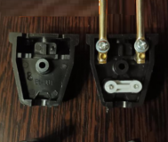 Вилка электрическая прямая 6а 220v разборная 1 шт