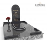 Памятники из гранита. Благоустройство участков (укладка плитки). 