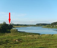 Жилой кирпичный дом на берегу озера, г. П. Коханово.