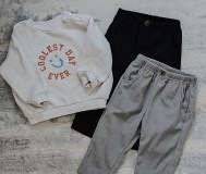 6-9мес (72см) брючки и свитшот унисекс