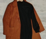 Суперское платье shein и пальто деми