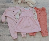 0-3мес (62-69см) комплект одежды для малышки