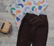 8-12мес/72-80см деми брюки и свитшот для мальчика