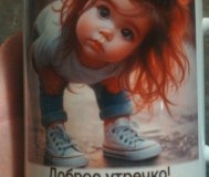 Нанесу рисунок на кружки