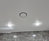 Установка натяжных потолков. Гарантия