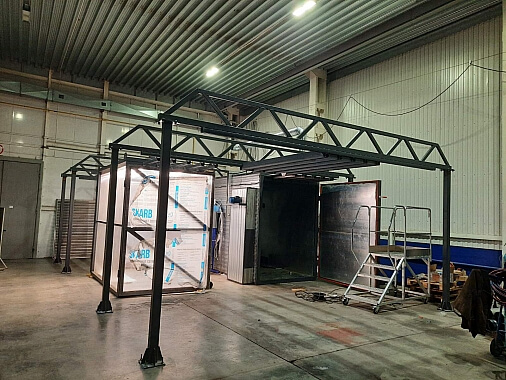 Линии полимерной (порошковой ) окраски согласно технического задания 1