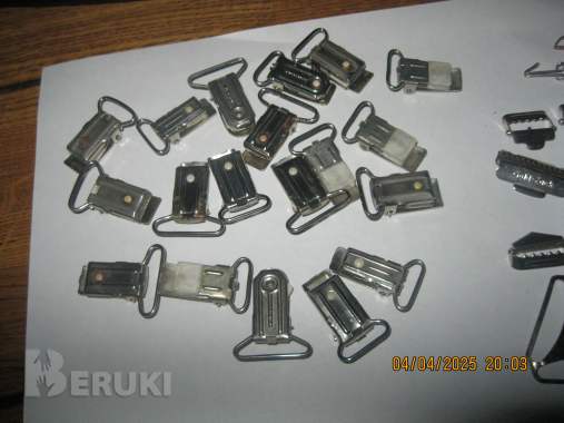 Фурнитура, клипса для подтяжек 4