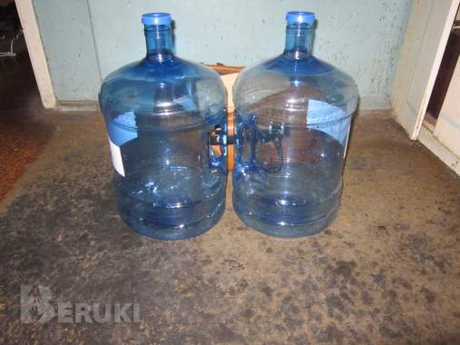 Бутыль пэт для воды 18. 9 л с ручкой крышкой