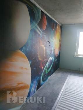 Качественная оклейка обоями 1