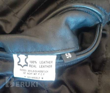 Куртка кожаная aldo colitti, р. 56-58 5