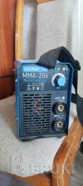 Инвертор сварочный solaris mma-206 1