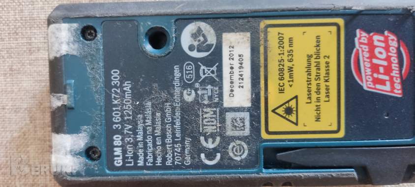 Лазерный дальномер bosch glm 80 professional 1