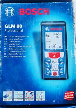 Лазерный дальномер bosch glm 80 professional 2