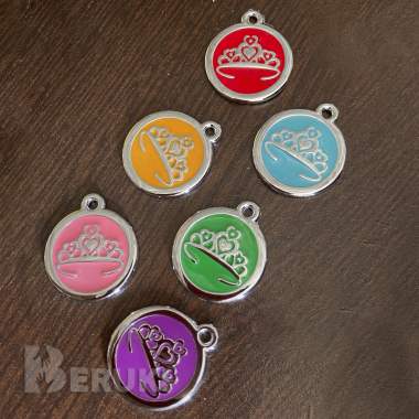 «адресник» для собачек и кошечек с вашей гравировкой 3