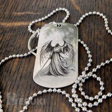 Жетон-брелок с гравировкой к 23 февраля 4